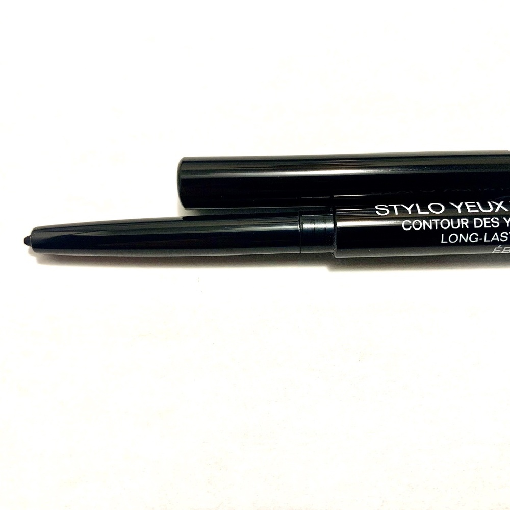 CHANEL STYLO YEUX WATERPROOF LONG LASTING EYELINER #10 EBENE BLACK ⭐️NEW DEMO